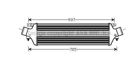 AVA QUALITY COOLING Starpdzesētājs AL4118